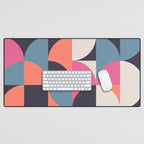 Mid Century Geometric 22 Desk Mat Gallery Image 1