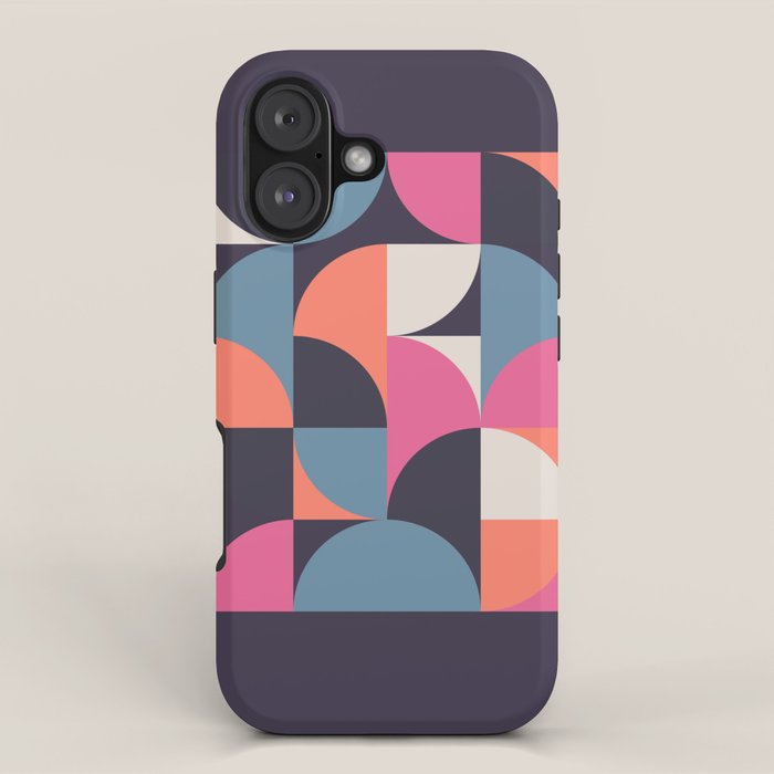 Mid Century Geometric 22 iPhone Case Gallery Image 1