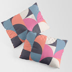 Mid Century Geometric 22 Pillow Sham Gallery Image 3