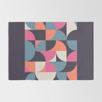Mid Century Geometric 22 Rug Gallery Image 2