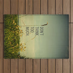 Travel Like A Bird Without a Care Outdoor Rug Gallery Image 1