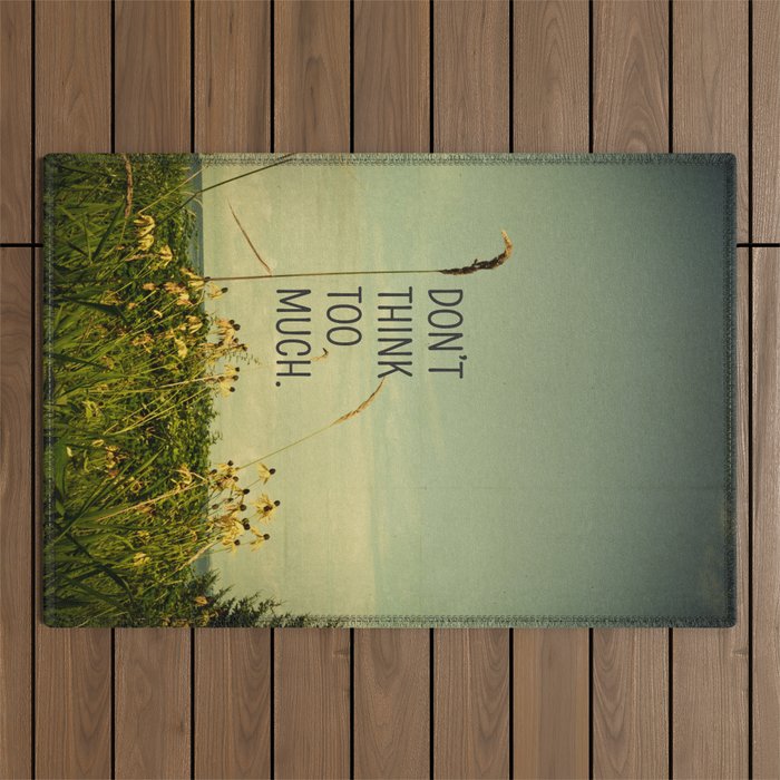Travel Like A Bird Without a Care Outdoor Rug Gallery Image 1