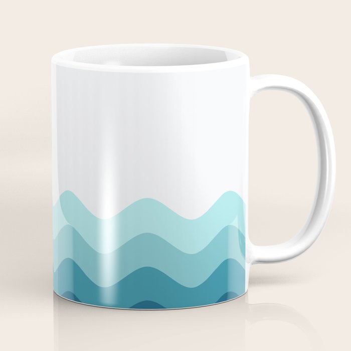 Abstract Landscape 14 Portrait Coffee Mug Gallery Image 1