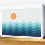 Abstract Landscape 14 Portrait Wall Mural Gallery Image 2