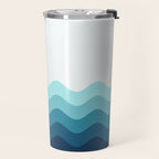 Abstract Landscape 14 Portrait Travel Mug Gallery Image 2