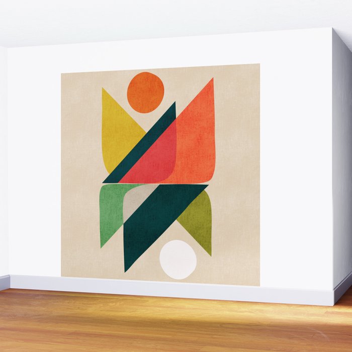 Reflection (of time and space) Wall Mural Gallery Image 2