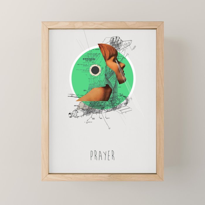 Prayer Mini Art Print Gallery Image 1