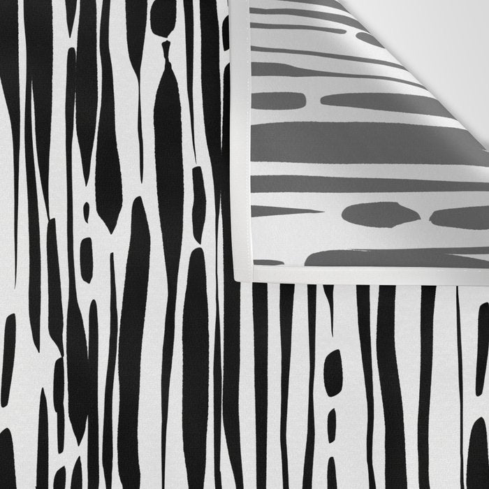Twisted Ribbons - Black Wall Tapestry Gallery Image 3