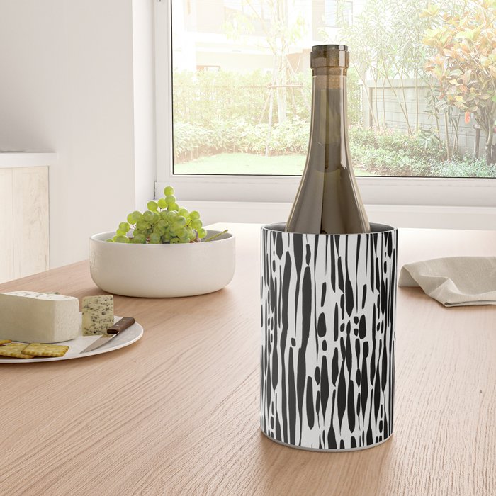 Twisted Ribbons - Black Wine Chiller Gallery Image 4