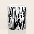 Twisted Ribbons - Black Coffee Mug Gallery Image 4