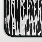 Twisted Ribbons - Black Laptop Sleeve Gallery Image 3