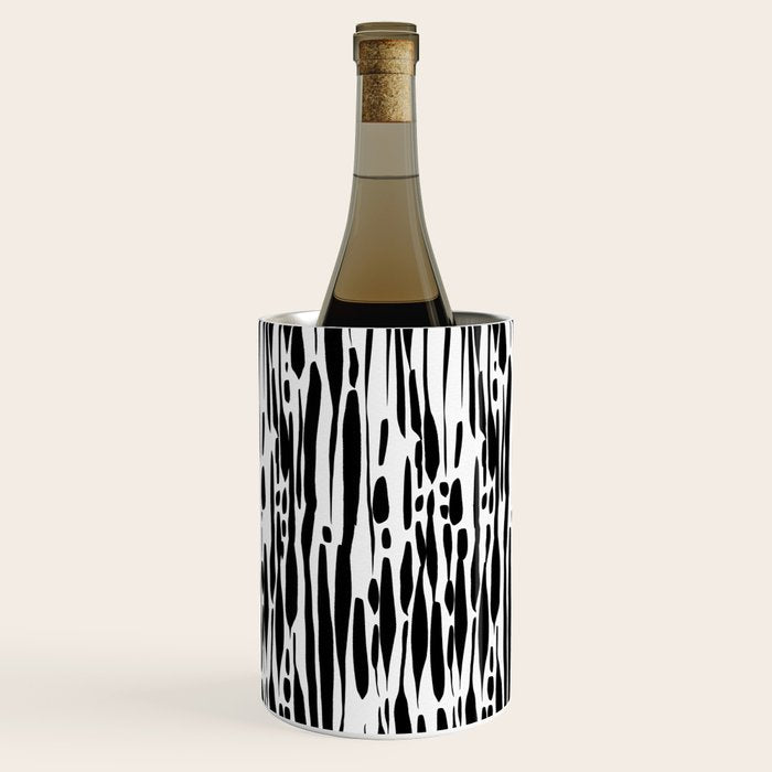 Twisted Ribbons - Black Wine Chiller Gallery Image 1