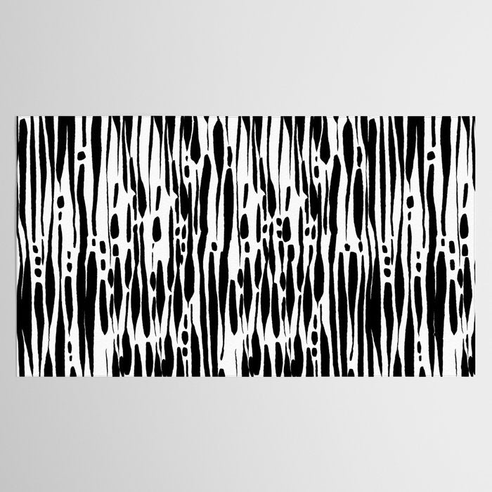 Twisted Ribbons - Black Tablecloth Gallery Image 2