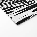 Twisted Ribbons - Black Welcome Mat Gallery Image 2