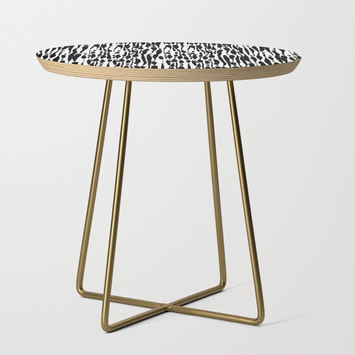 Twisted Ribbons - Black Side Table Gallery Image 1
