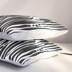 Twisted Ribbons - Black Pillow Sham Gallery Image 3