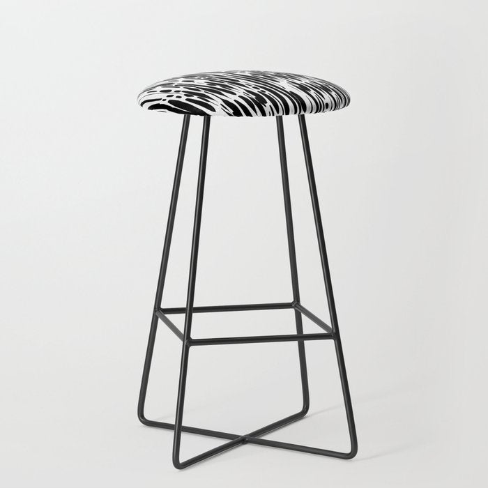 Twisted Ribbons - Black Stool Gallery Image 1