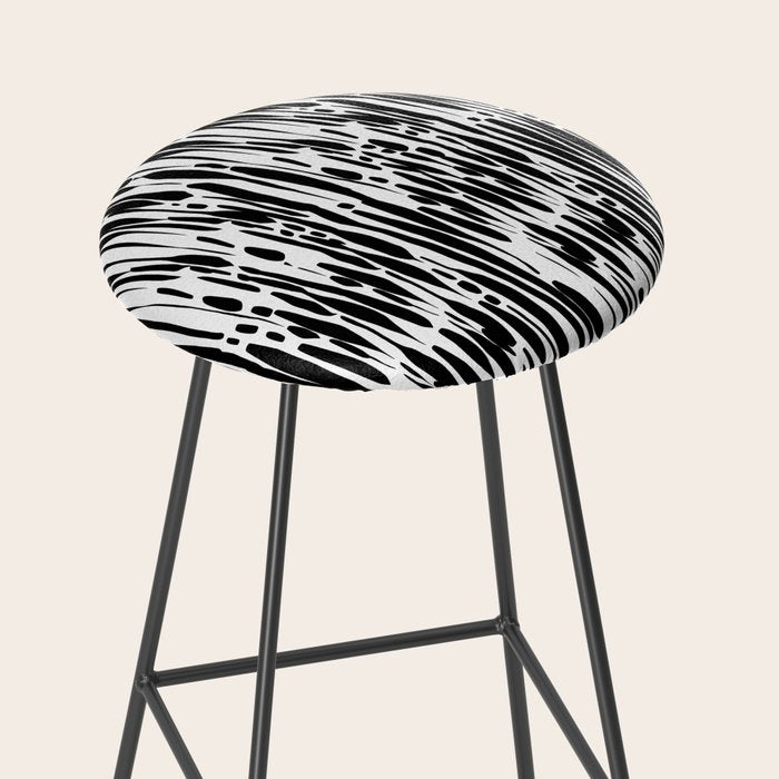 Twisted Ribbons - Black Stool Gallery Image 2