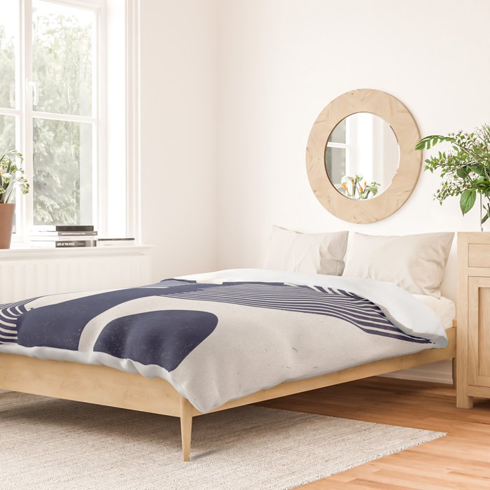 Modern Objects No 5 Duvet Cover Gallery Image 2