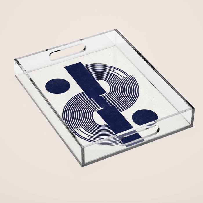 Modern Objects No 5 Acrylic Tray Gallery Image 1