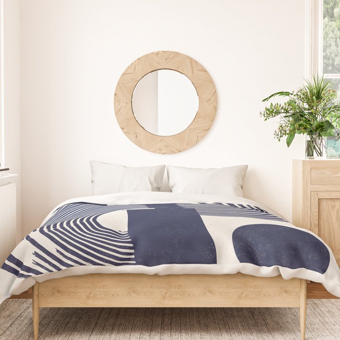 Modern Objects No 5 Duvet Cover Gallery Image 3