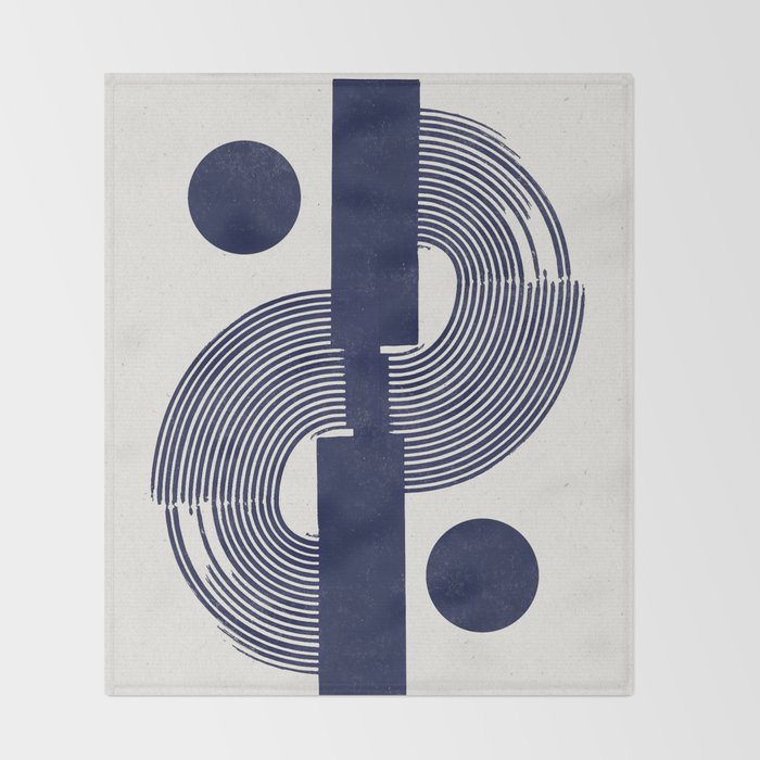 Modern Objects No 5 Throw Blanket Gallery Image 2