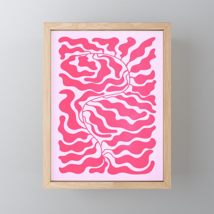 Wild Ferns: Wine Edition Mini Art Print Gallery Image 1