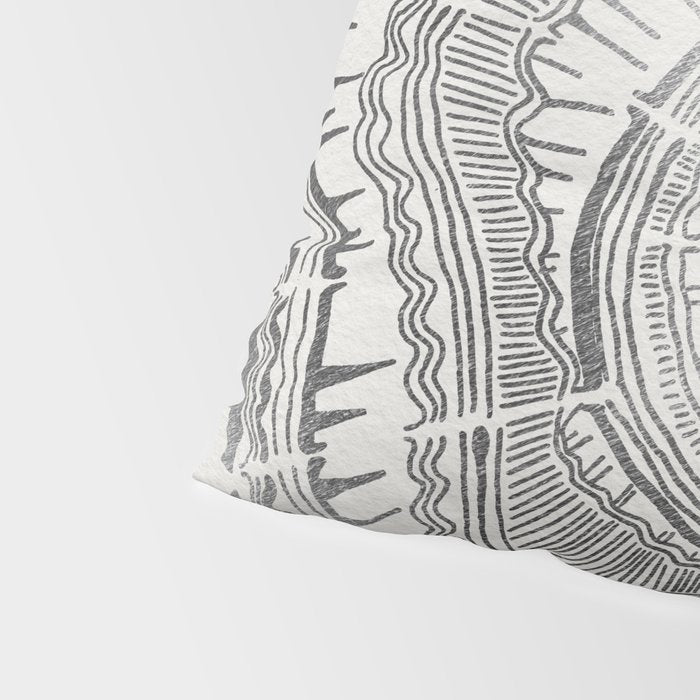 Growth Rings - 65 Years - Silver Pillow Sham Gallery Image 4