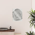 Growth Rings - 65 Years - Silver Poster Gallery Image 2