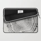 Growth Rings - 65 Years - Silver Laptop Sleeve Gallery Image 2