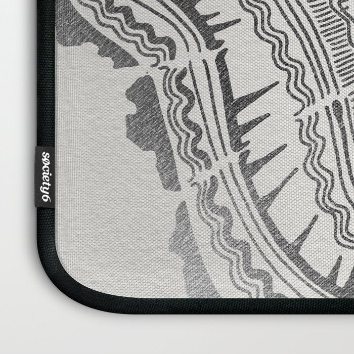 Growth Rings - 65 Years - Silver Laptop Sleeve Gallery Image 3