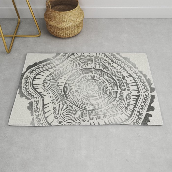 Growth Rings - 65 Years - Silver Rug Gallery Image 1