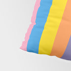 Fun Stripes Colorful Vertical Pattern Pillow Sham Gallery Image 4