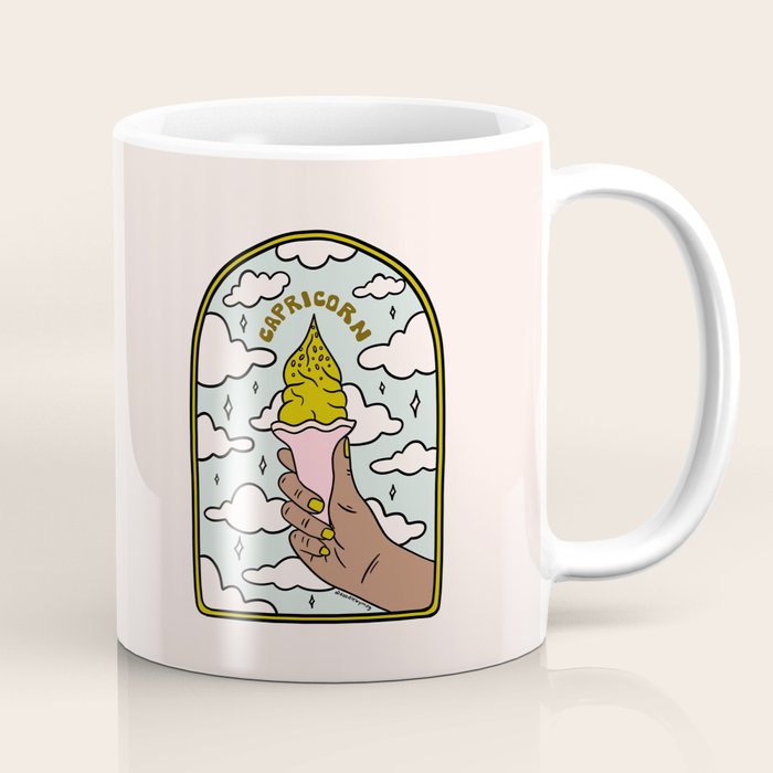 Capricorn Ice Cream Coffee Mug Gallery Image 1