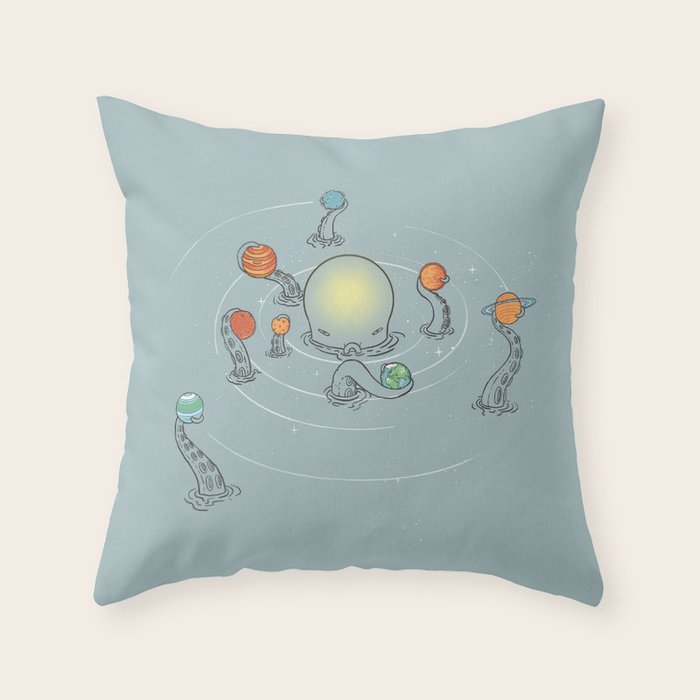 Solar System Throw Pillow Gallery Image 6