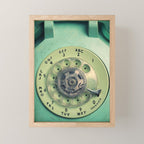Rotary Telephone Mini Art Print Gallery Image 1