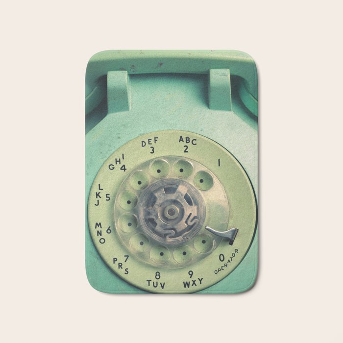 Rotary Telephone Bath Mat Gallery Image 1