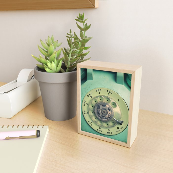 Rotary Telephone Mini Art Print Gallery Image 2