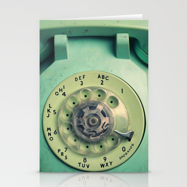 Rotary Telephone Stationery Card Gallery Image 1