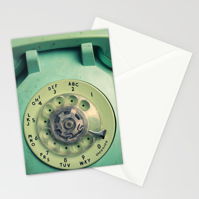 Rotary Telephone Stationery Card Gallery Image 2