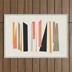 Abstract Art 26a Outdoor Rug Gallery Image 1