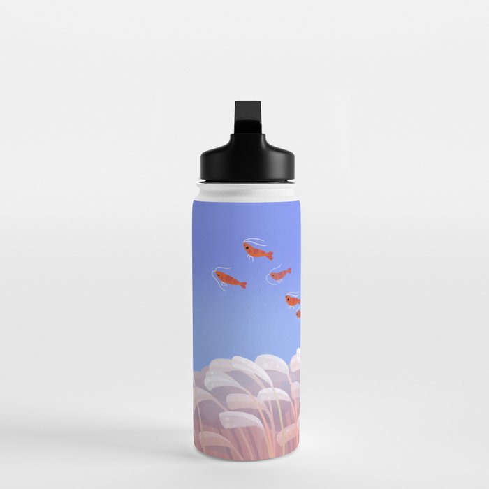 Flying cherry shrimp Water Bottle Gallery Image 3