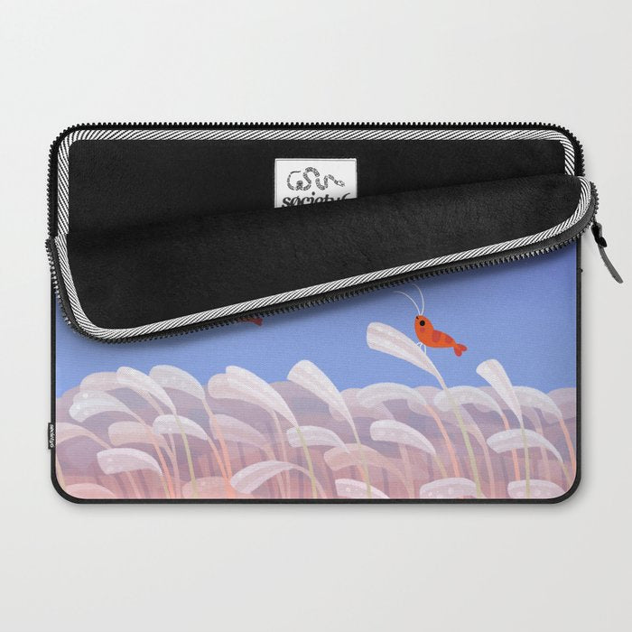 Flying cherry shrimp Laptop Sleeve Gallery Image 2