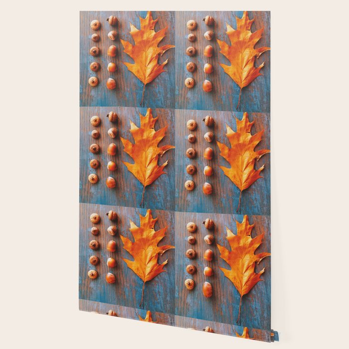 Little Autumn Acorns Wallpaper Gallery Image 2