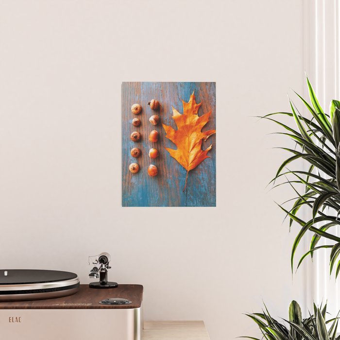 Little Autumn Acorns Poster Gallery Image 2