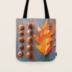 Little Autumn Acorns Tote Bag Gallery Image 1