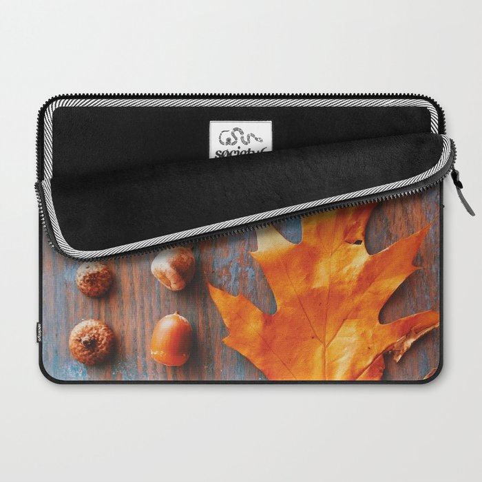 Little Autumn Acorns Laptop Sleeve Gallery Image 2