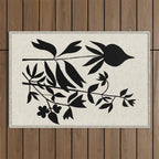 Poppy Bouquet Outdoor Rug Gallery Image 1