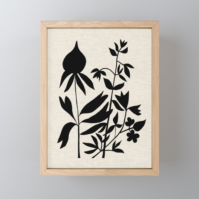 Poppy Bouquet Mini Art Print Gallery Image 1