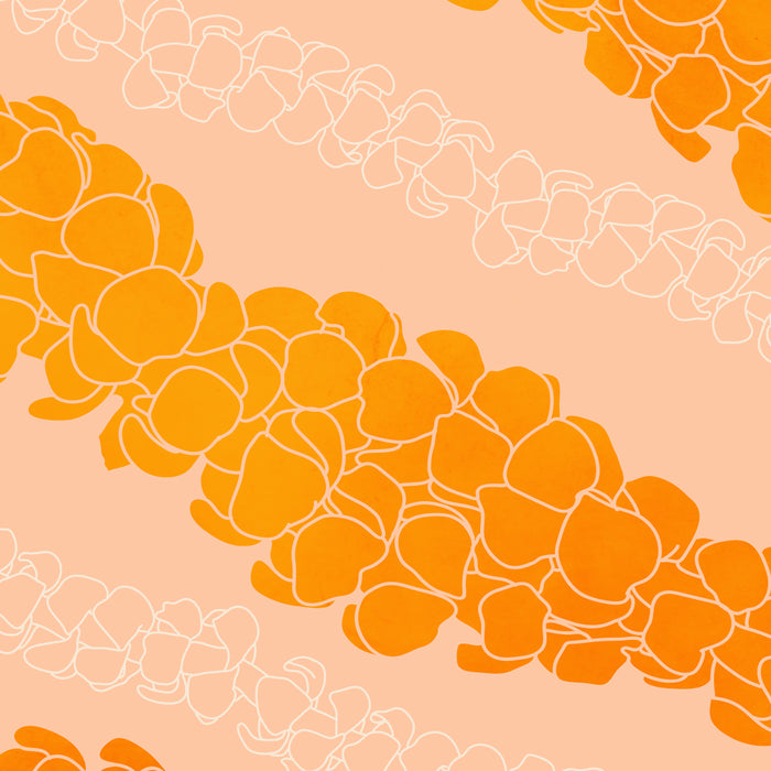 Puakenikeni leis on coral pink Coffee Mug Gallery Image 2